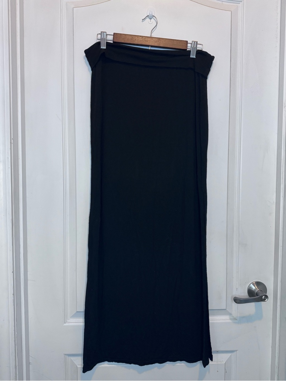 No Boundaries Black Maxi Skirt - Simple Tube Style